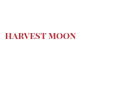 Cheeses of the world - Harvest moon